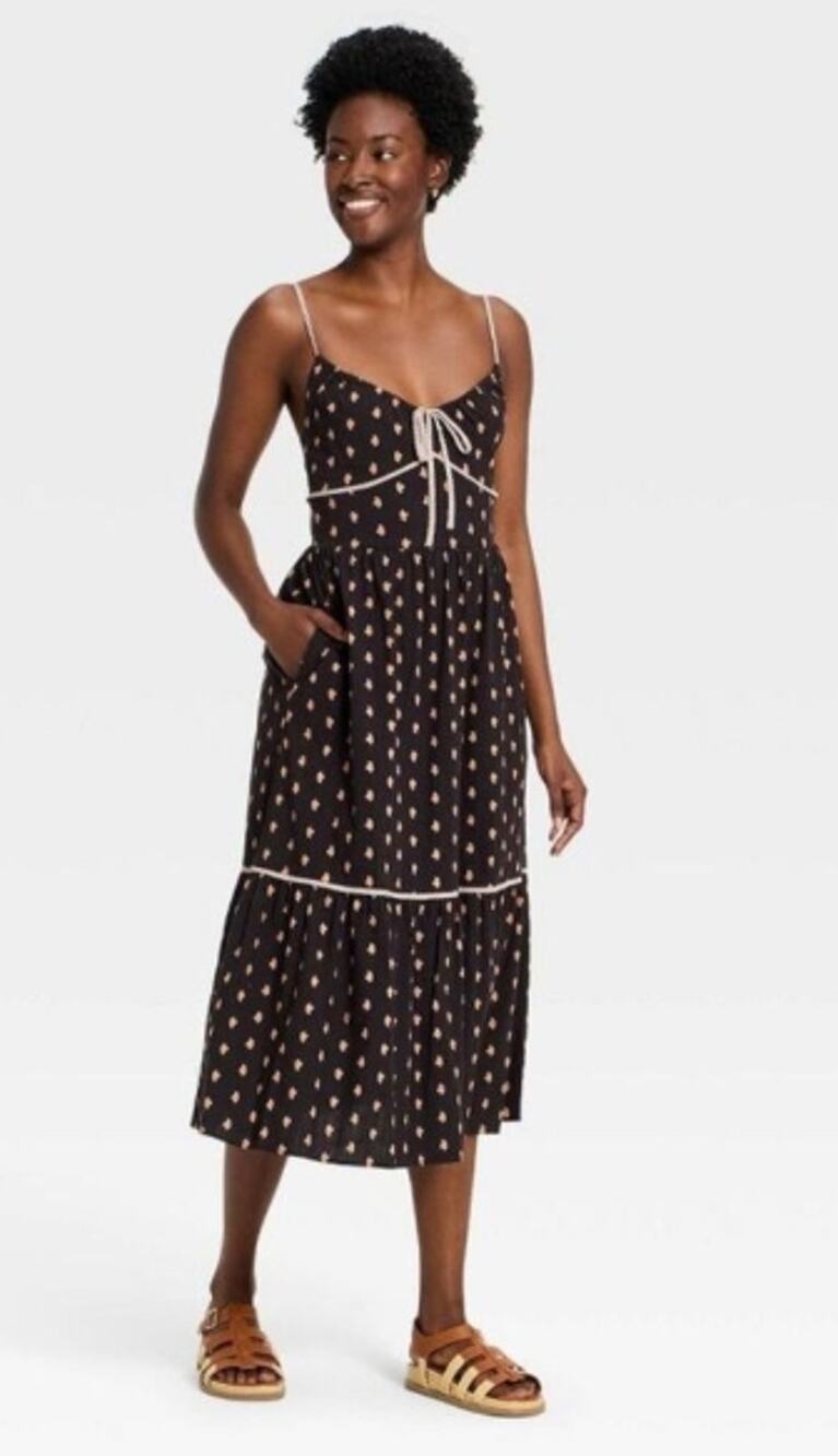 Universal Threads Women's Ruffle Maxi Pullover Sundress - NWOT S